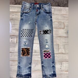 Little girls Haus Jr brand jeans